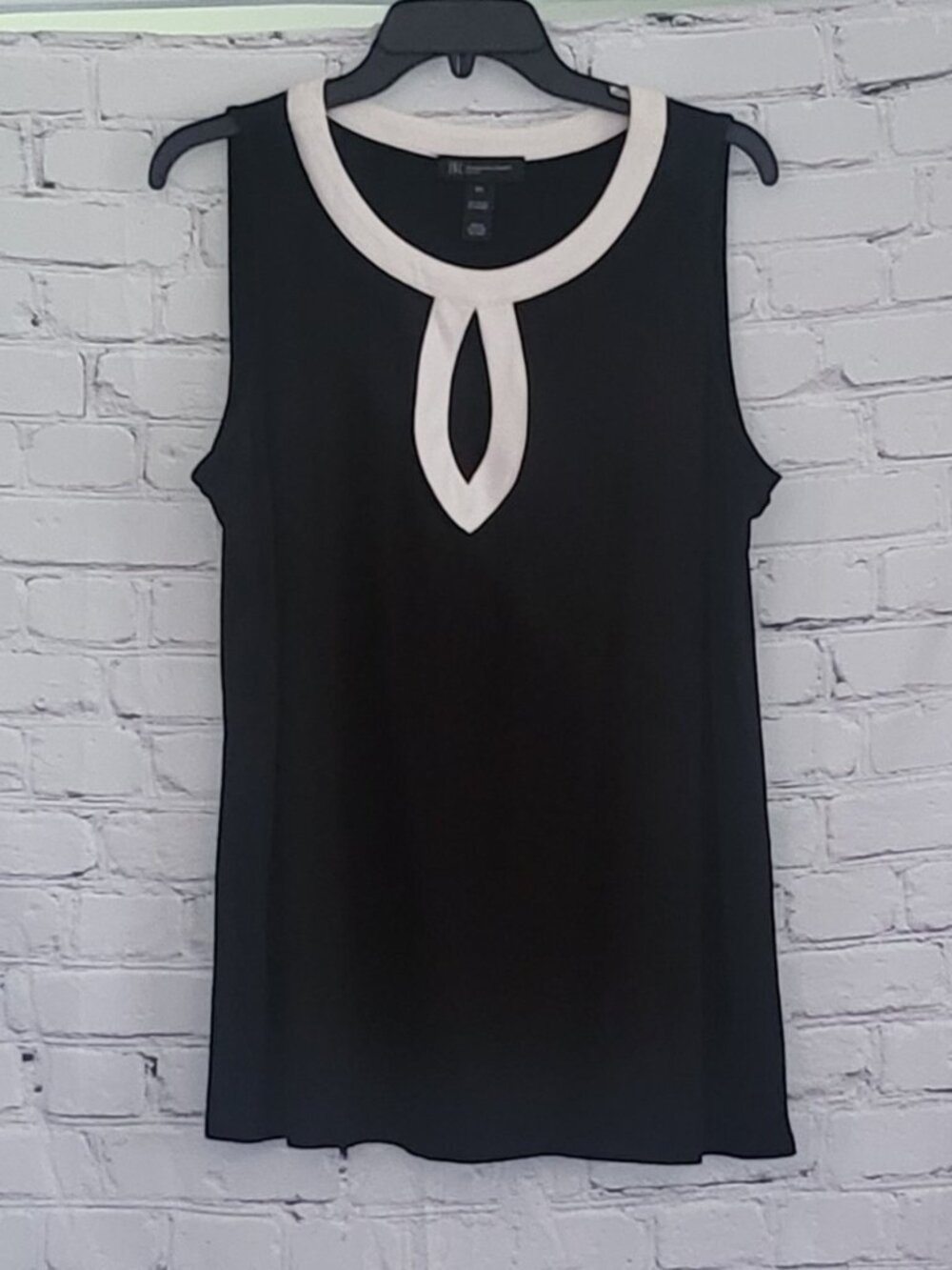 INC International Concepts, Size 0X, Black & White